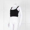 Raey Black Cashmere Cropped Vest