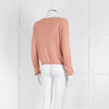 Red Valentino Peach Lace Detail Cardigan