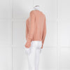 Red Valentino Peach Lace Detail Cardigan