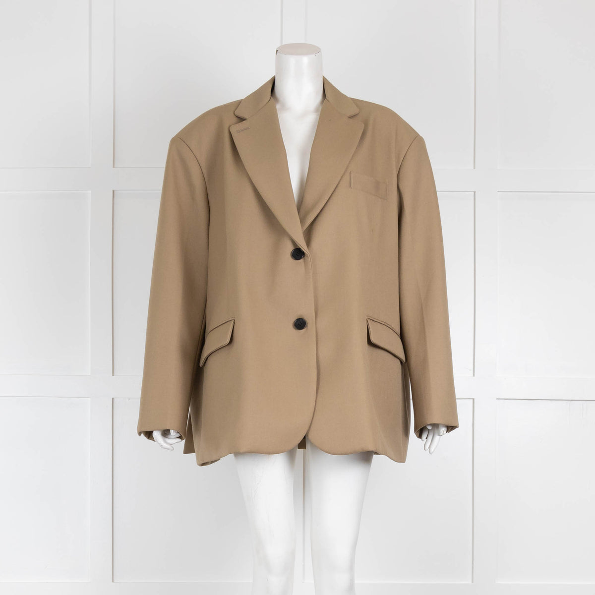 Frankie Shop Khaki Oversize Blazer