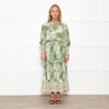 Charli Irene Green Batique Print Dress