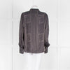 Levete Room Black Neutral Geometric Print Blouse