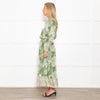 Charli Irene Green Batique Print Dress