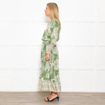 Charli Irene Green Batique Print Dress