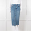 Rails Denim Midi Skirt