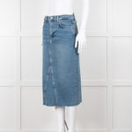 Rails Denim Midi Skirt