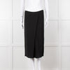Eileen Fisher Black Fluid Wide Leg Trousers