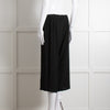 Eileen Fisher Black Fluid Wide Leg Trousers