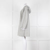 Weekend Max Mara Light Grey Wool Hooded Coat
