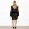 Milly Black Crochet Beach Coverup