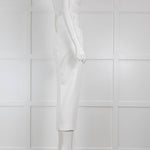 Iro White Tailored Trousers with Waist Tie