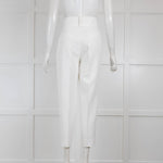 Iro White Tailored Trousers with Waist Tie