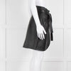 Ba&sh Black Leather High Waisted Wrap Skirt