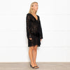Milly Black Crochet Beach Coverup
