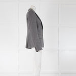 Max Mara Grey Wool Blazer Jacket