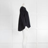 Isabel Marant Etoile Black Cheese Cloth Long Sleeve Top