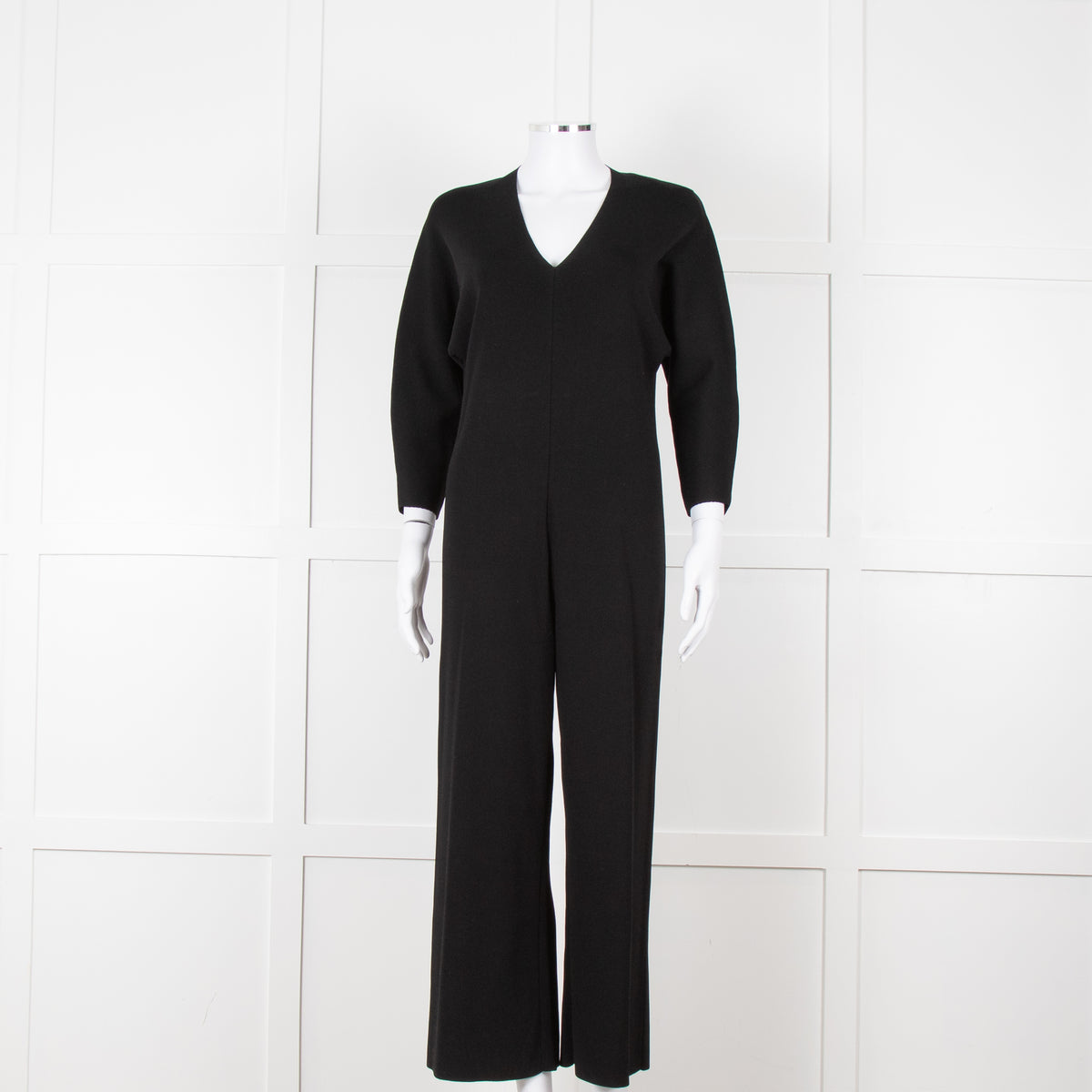 Adolfo Dominguez Black Jumpsuit