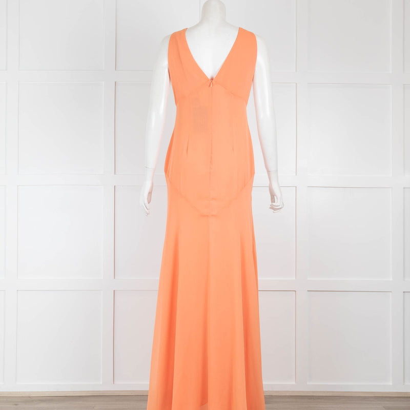 De La Vali Coral Sleeveless Maxi Dress