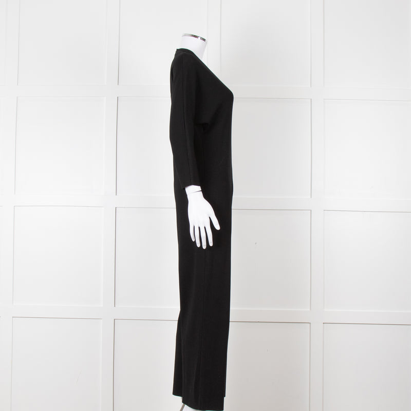 Adolfo Dominguez Black Jumpsuit