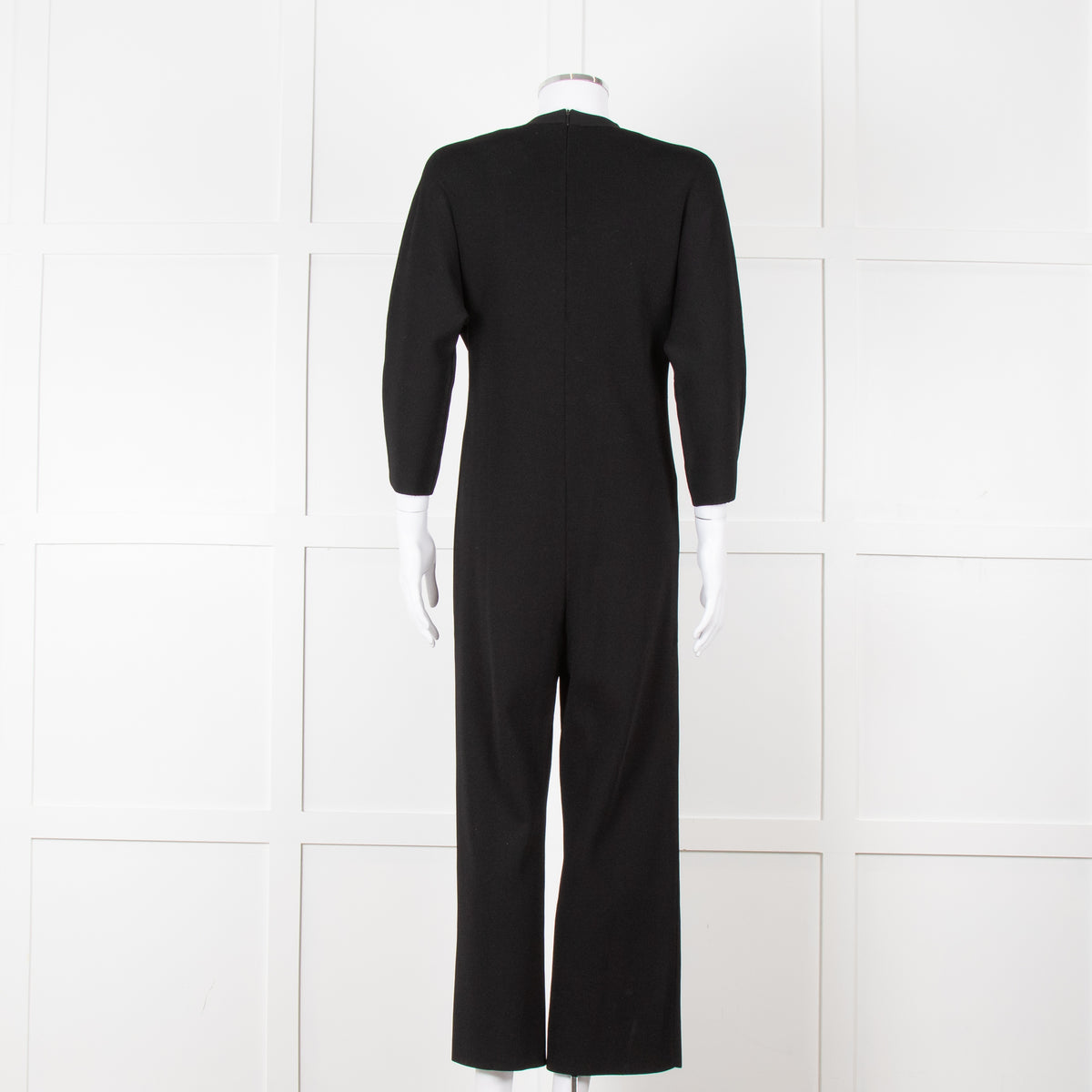 Adolfo Dominguez Black Jumpsuit