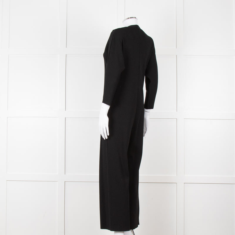 Adolfo Dominguez Black Jumpsuit