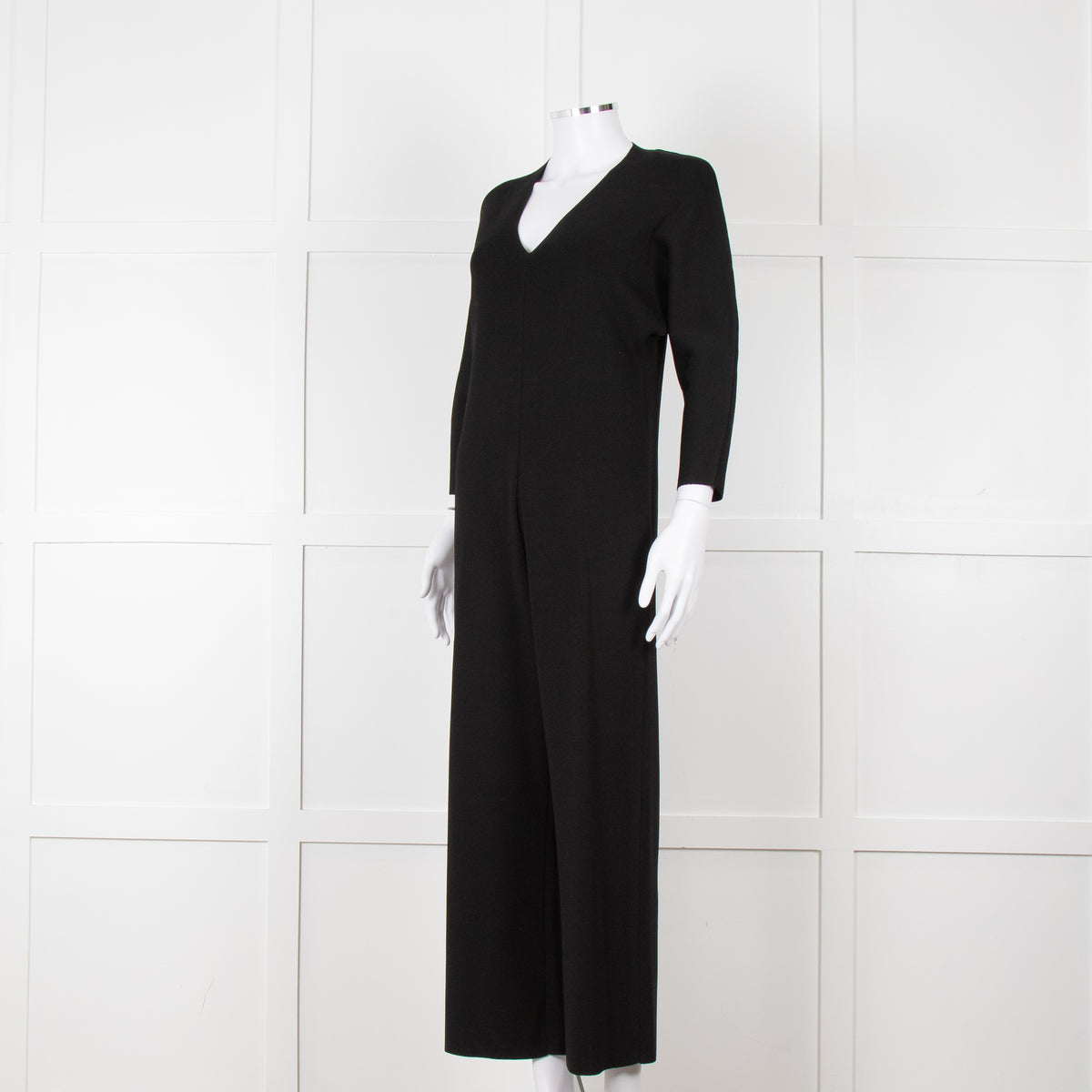 Adolfo Dominguez Black Jumpsuit