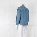 Mos Mosh Blue Denim Silver Button Jacket