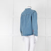 Mos Mosh Blue Denim Silver Button Jacket