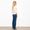 Rixo Amanda Floral Lace Trimmed Tea Blouse