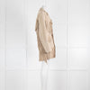 Raey Beige Suede Fringed Western Jacket