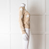 Max Mara Beige White Star Sweater