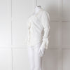 Vivienne Westwood Anglomania Cream Low Neck Shirt