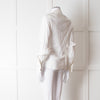 Vivienne Westwood Anglomania Cream Low Neck Shirt
