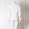 Vivienne Westwood Anglomania Cream Low Neck Shirt