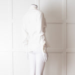 Vivienne Westwood Anglomania Cream Low Neck Shirt