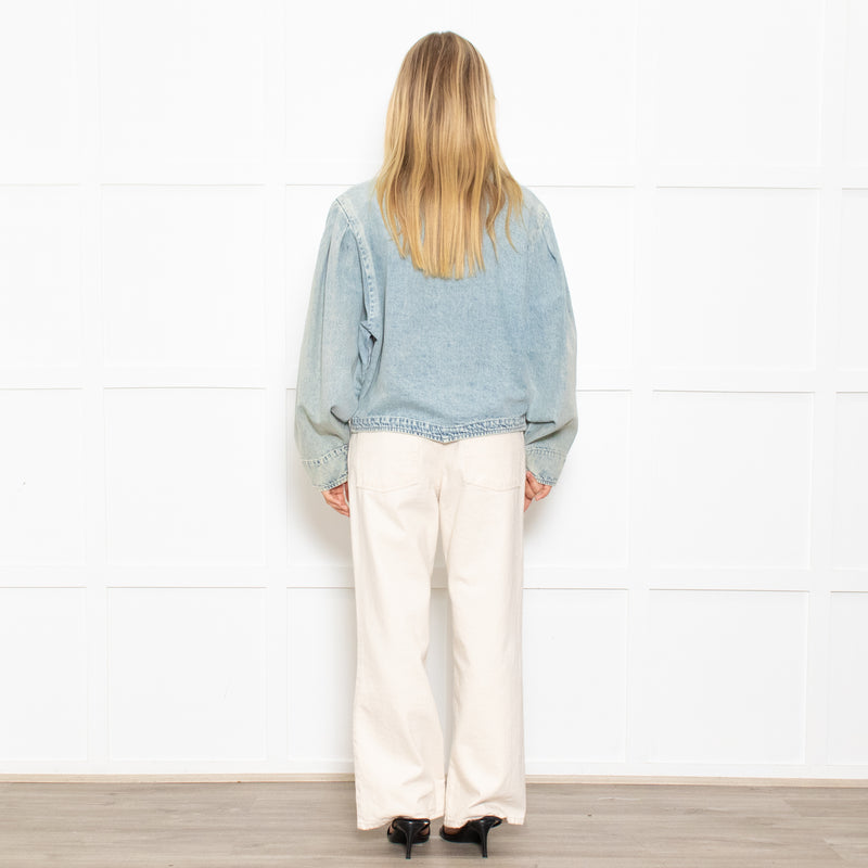 Isabel Marant Pauline Pale Denim Jacket