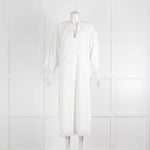 Zimmermann Ivory Alight Toweling Midi Dress