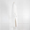 Zimmermann Ivory Alight Toweling Midi Dress