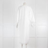 Zimmermann Ivory Alight Toweling Midi Dress