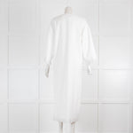 Zimmermann Ivory Alight Toweling Midi Dress