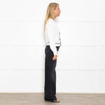 Karl Lagerfeld White Lightweight Knit Cardigan