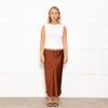 Joseph Bronze Slip Skirt