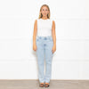 7 For All Mankind Pale Wash Stretch Jeans