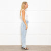 7 For All Mankind Pale Wash Stretch Jeans