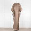 Raey Light Brown Long Day Dress