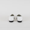 Toteme White Croc-Effect Leather Loafers
