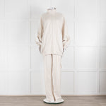 Isabel Marant Rajane Oversized Cream Tracksuit Jacket