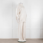 Isabel Marant Rajane Oversized Cream Tracksuit Jacket