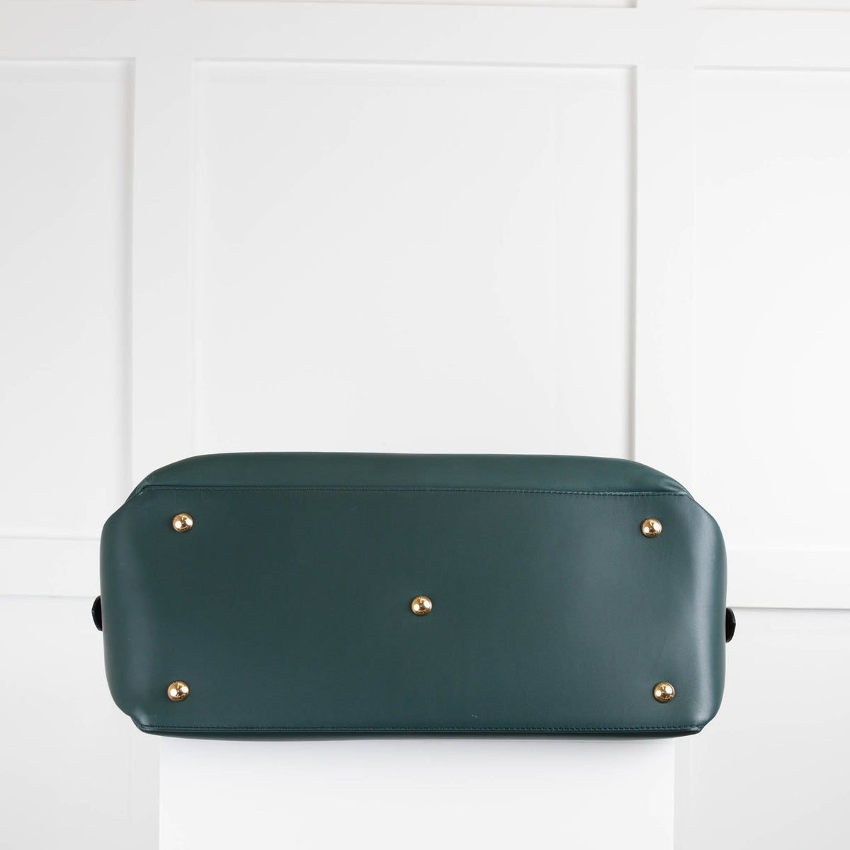 Salvatore Ferragamo Bottle Green East/West Fiamma Handbag