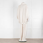 Isabel Marant Rajane Oversized Cream Tracksuit Jacket